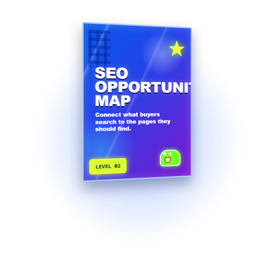SEO Opportunity Map book mockup