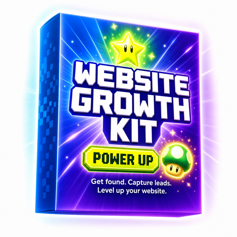 Website Growth Kit power-up product